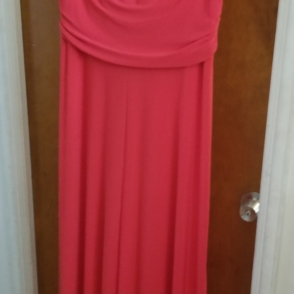 NWT- Chaps, sleeveless red long dress, XL - Picture 2 of 5